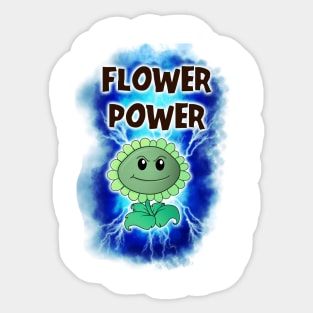 Flower Power Sticker